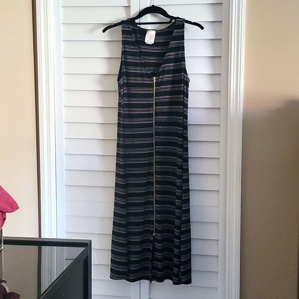 Gently Used Freeloader Zipper Summer Dress Size S